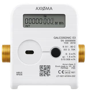 Qalcosonic heat meter